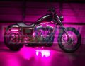 Ledglow 6pc Advanced Pink Led Motorcycle Accent Neon Underglow Lighting Kit 4 Patterns Brightness Levels 6 Flexible Light