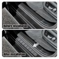 X Autohaux Clear 10mx5cm 33ftx2inch Car Door Sill Protector Film Cover Anti Scratch Bumper Guard Sticker Universal For Truck