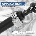 3an An 3 16 In Id Push Lock Fuel Line Hose 5ft Black Nbr Rubber For Gasoline Engine Oil System 300psi Max Pressure Universal