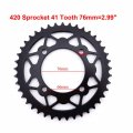 Xljoy 420 41 Tooth 76mm Rear Sprocket For Chinese Dirt Pit Bike Klx110 Crf50 Crf70 Xr50