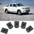 Qiilu 5 Pack Iron T-slot Nuts Ideal T Slot Nut For Tacoma Truck Bed Deck Rails