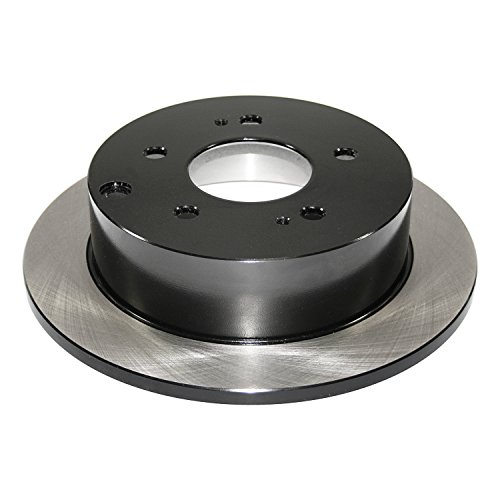Dura International Br3136002 Rear Solid Disc Premium Electrophoretic Brake Rotor