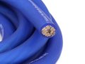 Knukonceptz Kolossus Flex Kable Ofc 4 Gauge Power Wire Copper Cable Blue 10 Ft Awg