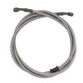 Xtremeamazing Braided Hydraulic Brake Hose 70 Inch Line Pipe Cable For Chinese Gy6 Motorcycle Atv Dirt Bike Go Kart Scooter 