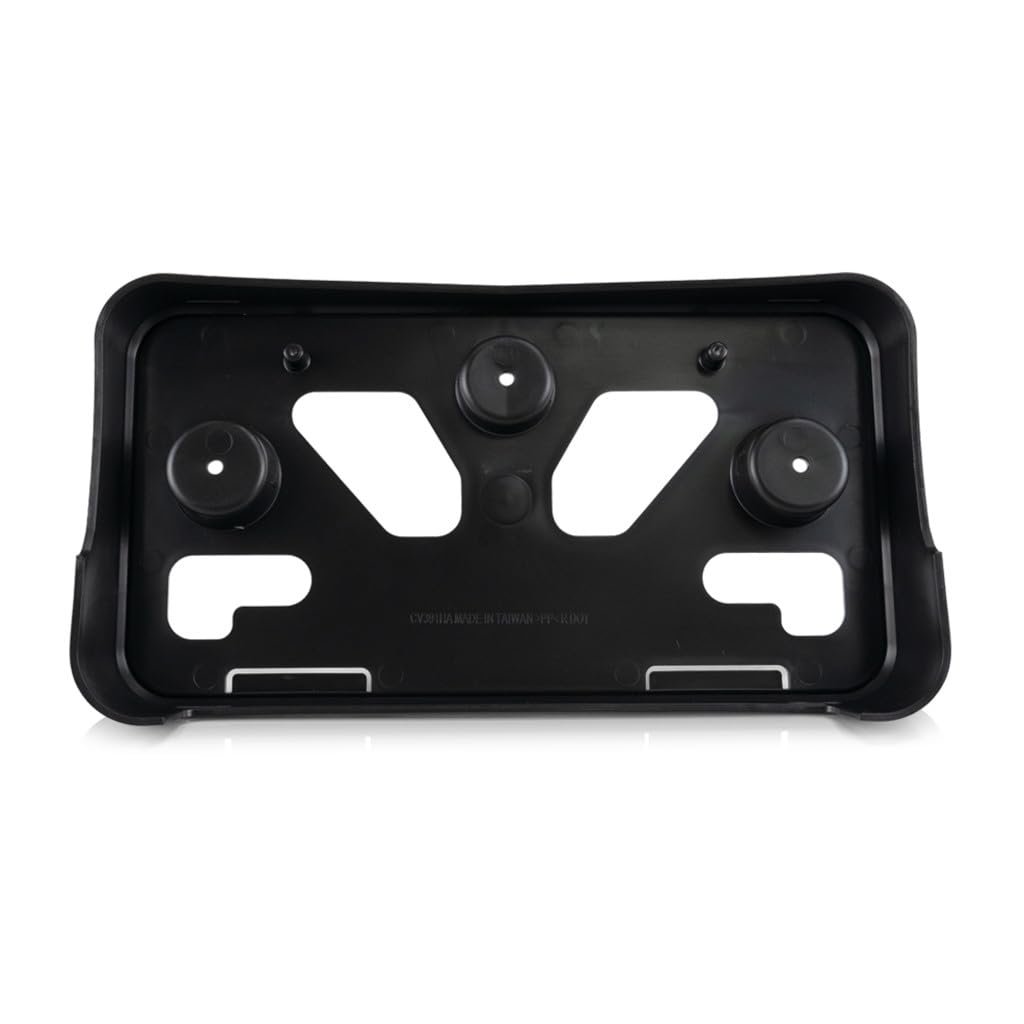Front License Plate Bracket For Chevy Malibu 2013 2014 20809871 Gm1068154 Black Plastic Standard Style Replacement