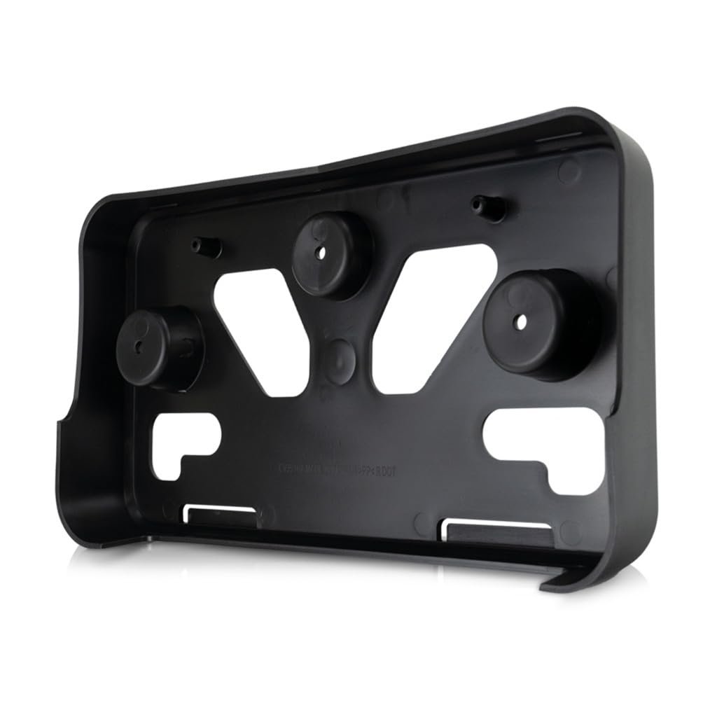 Front License Plate Bracket For Chevy Malibu 2013 2014 20809871 Gm1068154 Black Plastic Standard Style Replacement