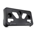 Front License Plate Bracket For Chevy Malibu 2013 2014 20809871 Gm1068154 Black Plastic Standard Style Replacement 