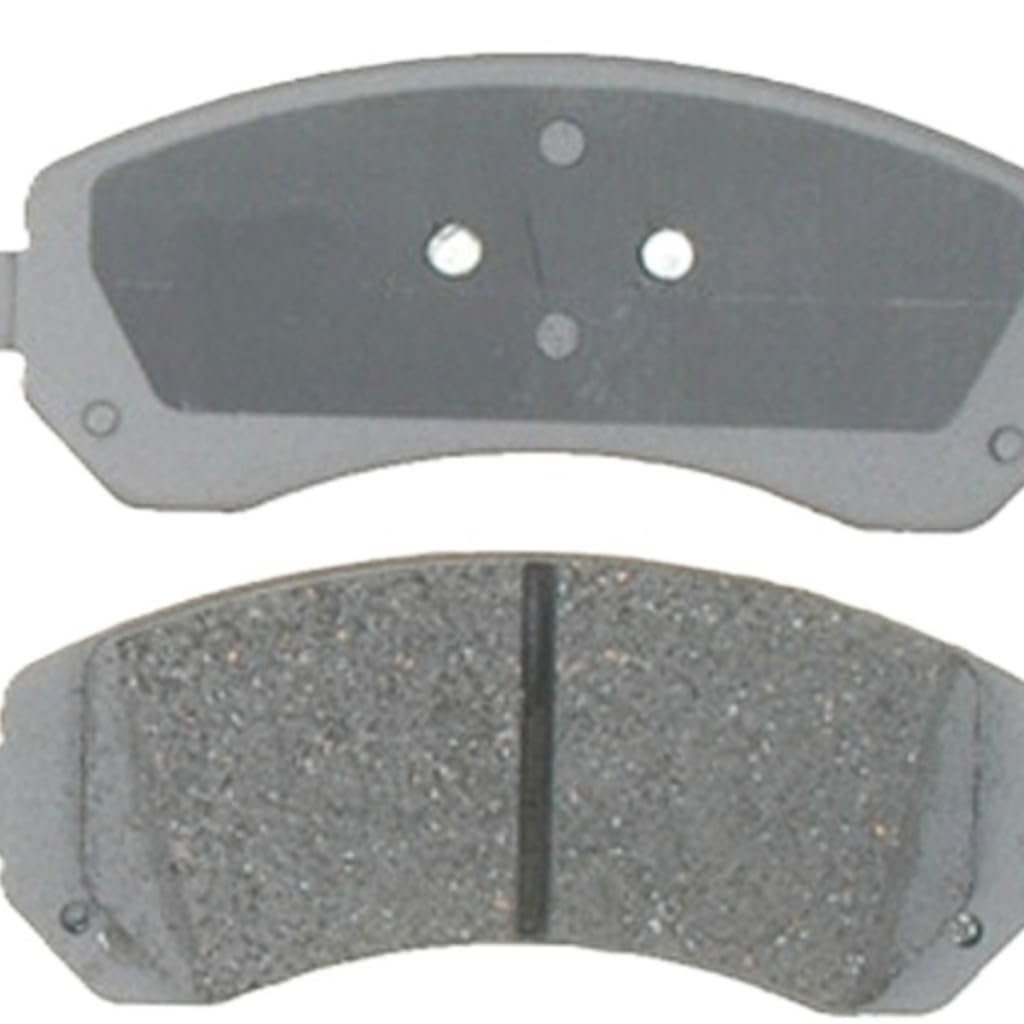 Front Ceramic Disc Brake Pad Set For Pontiac Montana 2002 2004 Silver Classification Bonded Friction Replacement 19286128