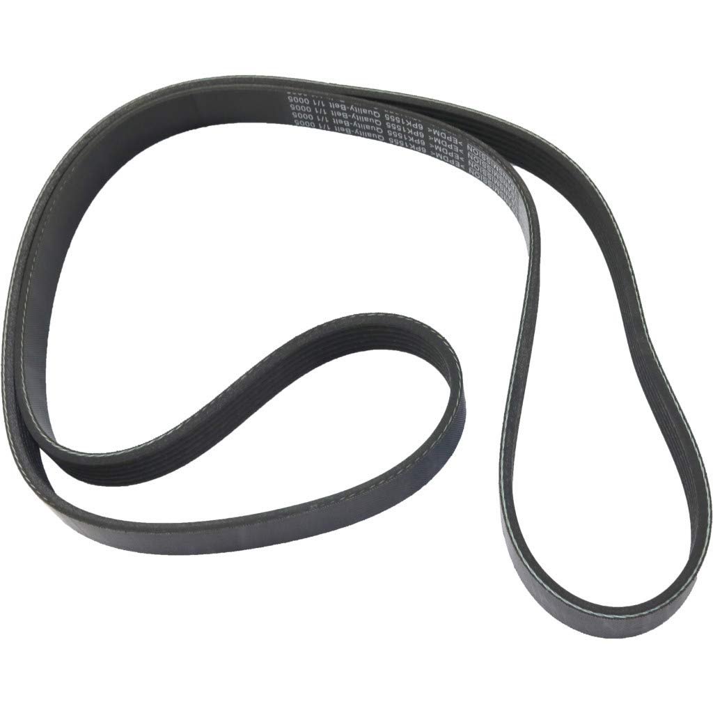 Serpentine Drive Belt For Land Rover Freelander 2002 2003 2004 2005 Alternator And Power Steering 6 Rib Count 61 25 In