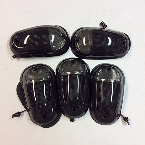 Smoke Led Turn Signal Lights For 2003 2010 Ram 2500 3500 Cab Roff 5 Piece Set Rear Position