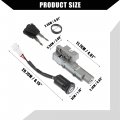 Hihaha Outer Electric Dirt Bike Key Set For Sur Ron X S Ignition Switch 1 Silver Tone