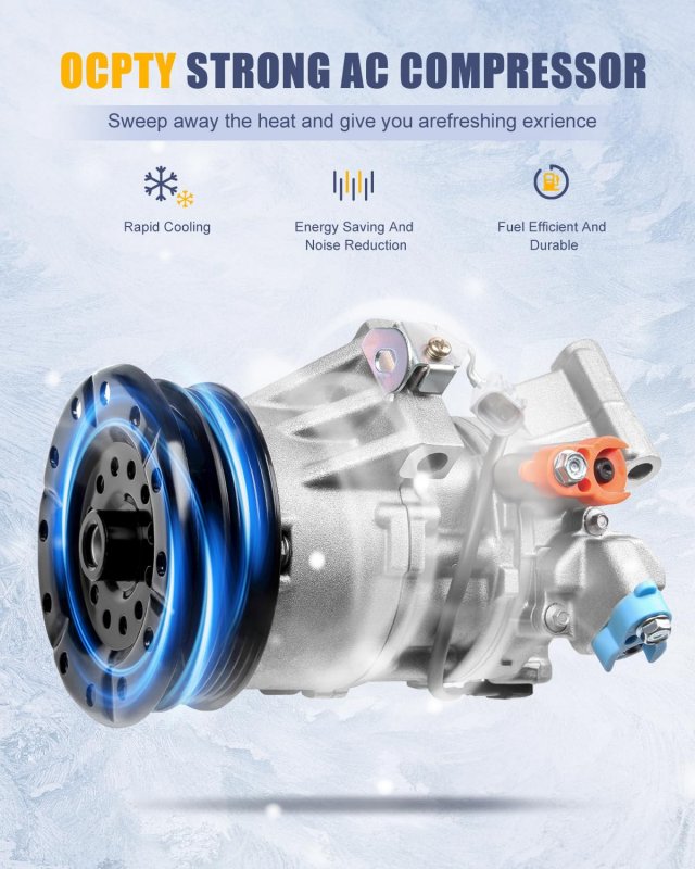 Ac Compressor For Scion Xa And Xb 1 5l 2004 2006 5se09c Type With Clutch Pulley Diameter 110mm