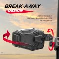 Utv Side Mirrors Rearview For Pro-fit Polaris Ranger General Can-am Defender Maverick Trail 3-axis Rotation Breakaway Rear View