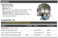 Throttle Body For 2003-2006 Chevy Express 2500 Rwd 4 8l 5 3l V8 With 4l60-e 4-speed Automatic With Mechanical Control