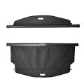 Black Retractable Rear Trunk Cargo Luggage Security Shade Cover Replacement For 2018-2019 Equinox