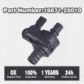 Coolant Water Control Va-lve Fits For 2018-2023 Toyota Avalon Camry 2019-2022 Lexus Es300h Es350 Replaces 16671-25010