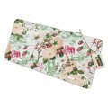 Flowers And Buds Pattern Novelty Metal Vanity Tag License Plate