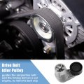 X Autohaux Drive Belt Tensioner Assembly For Bmw F30 F10 F12 F13 F25 X3 X4 X5 11287599097 11288604266 Metal Black Silver Tone