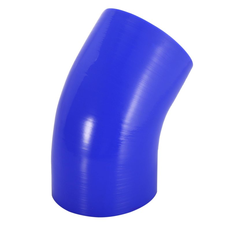 102mm 4 Id 45 Degree Elbow Silicone Reducer Hose Coupler Intercooler Tube Blue For Car Intake Piping