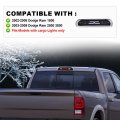 Led 3rd Brake Light For 2002-2008 Dodge Ram 1500 2003-2009 2500 3500 Third Cargo Black Housing Smoky Lens