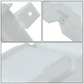 Auto Dynasty Hy3014116 Factory Style Car Coolant Overflow Reservoir Tank With Cap For Santa Fe 2001-2006 Bare White 