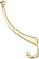 Nav2p N199-273 Spb164 Garment Hook In Brass 