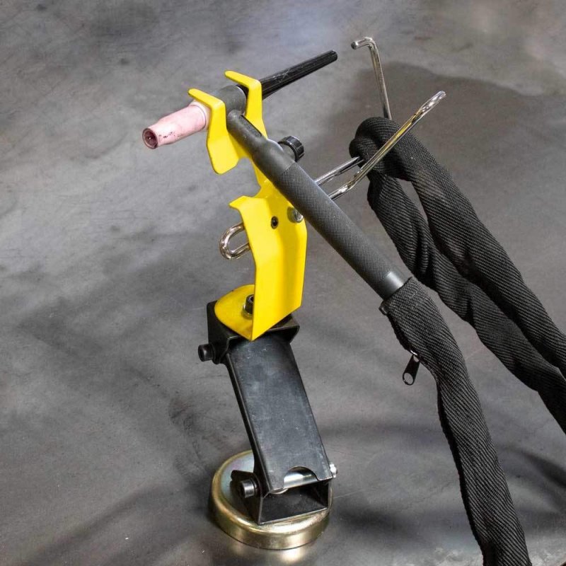 Ready Rest Magnetic Tig Torch Holder With Cable Hanger Adjustable Height Mrt200 Strong Hand Tools