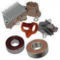 Maniacem Alternator Rebuild Kit For Case New Holland Sba18504-6440 Denso 101211-1390 Regulator Brushes Bearings 11844rk 