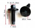 Autobahn88 Hex Head Dog Point Bolt Compatible With Ford Oem N606690s2 Pack Of 10