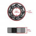 Caltric 2x 96100-62020-00 91006-gfc-901 96100-62020 Bearing 6202 Compatible With Honda