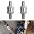 2pcs 3 8 10mm Non Return One Way Check Valve For Fuel Line Oil Petrol Diesel Aluminium