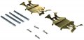 308 13460 Street Brake Pads Front With Shims And Hardware For Touring Motorcycle Stainless Steel Vehicle Specific Fit Kit 