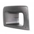 Hecasa Pair Headlight Headlamp Bezel Trim Compatible With 2003-2009 Chevy Gmc C6500 C7500 C8500 Left Right Replacement For