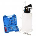 Wintools 8l Two Way Pneumatic Atf Oil Liquid Extractor 14 Pcs Adapters Refill System 