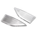 Hecasa Fog Light Molding For 2012-2015 Volkswagen Passat Front Bumper Driving Lamps Trim Set Replacement 561941778b 561941777b 