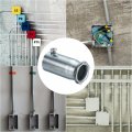 Uxcell Emt Coupling 20mm 13 16 Inch Set Screw Conduit Fittings 50mm Length Electrical Pipe Connector 1 3mm Wall Thick 25pack