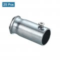 Uxcell Emt Coupling 20mm 13 16 Inch Set Screw Conduit Fittings 50mm Length Electrical Pipe Connector 1 3mm Wall Thick 25pack