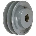 4 75 X 1-1 8 Double Groove Ak Fixed Bore Pulley 2ak49x1-1 