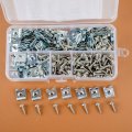 Cicitree 200pcs U Nuts Self Tapping Screw Spire Clips Speed Fasteners Car Auto Motorcycles Accessories