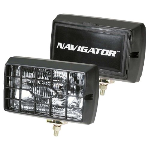 Navigator Nv-1204 X 6 Clear Fog Light With Stone Guard And Cover