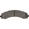 Rear Ceramic Disc Brake Pad Set D2224 For Ram 3500 6 4l And 7l 2019 2025 4 Piece With Hardware