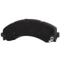 Rear Ceramic Disc Brake Pad Set D2224 For Ram 3500 6 4l And 7l 2019 2025 4 Piece With Hardware
