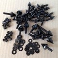Hongk- Black Spike Fairing Bolts Kit Compatible With 1999-2007 Suzuki Hayabusa Gsx1300r Gsx-r 1300 B01bn0npy8