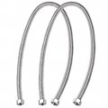 Corrugated Stainless Steel Flexible Water Line 39 4inch Long G3 4 Female Threaded Connector With Washer 2pcs 