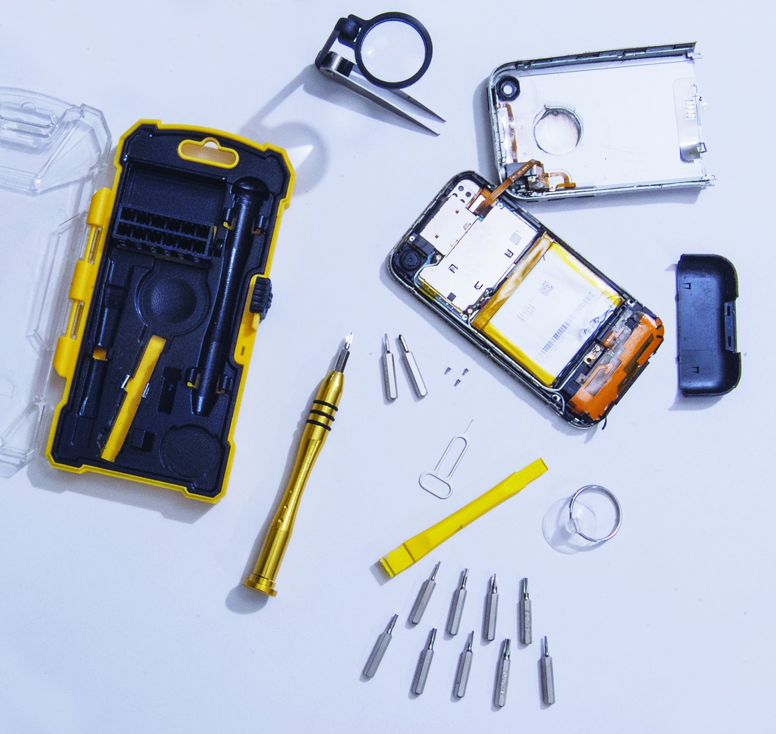 General Tools 660 Iphone Repair Kit For Smart Phones Tablets Other Electronic Devices 17 Piece Set
