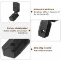 Uxcell 10 Pcs T Slot L-shape Interior Inside Corner Connector With M6 Screws And Wrench For 4040 Series Aluminum Extrusion