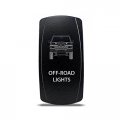 Ch4x4 Rocker Switch For Toyota Land Cruiser 60 Series Off-road Lights Symbol Amber Led