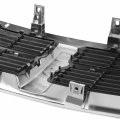 Ch1200274 Factory Style Front Bumper Grill Grille Assembly Compatible With Dodge Durango 2004-2006 Chrome Black