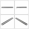 Labwork Black Window Sweep Weatherstrip Felt Seal Kit Replacement For 1984-1989 Chevy Corvette