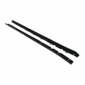 Labwork Black Window Sweep Weatherstrip Felt Seal Kit Replacement For 1984-1989 Chevy Corvette